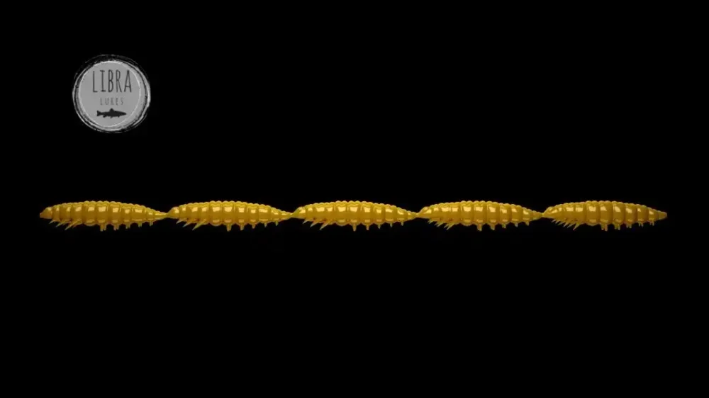Abverkauf Libra Lures Larva Multi 25 -5x5 Cheese 2,5cm 036 - coffee milk