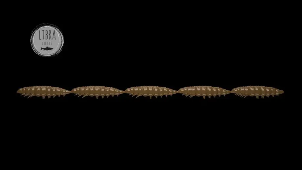 Libra Lures Larva Multi 25 -5x5 Cheese 2,5cm 038 - brown Schnäppchen