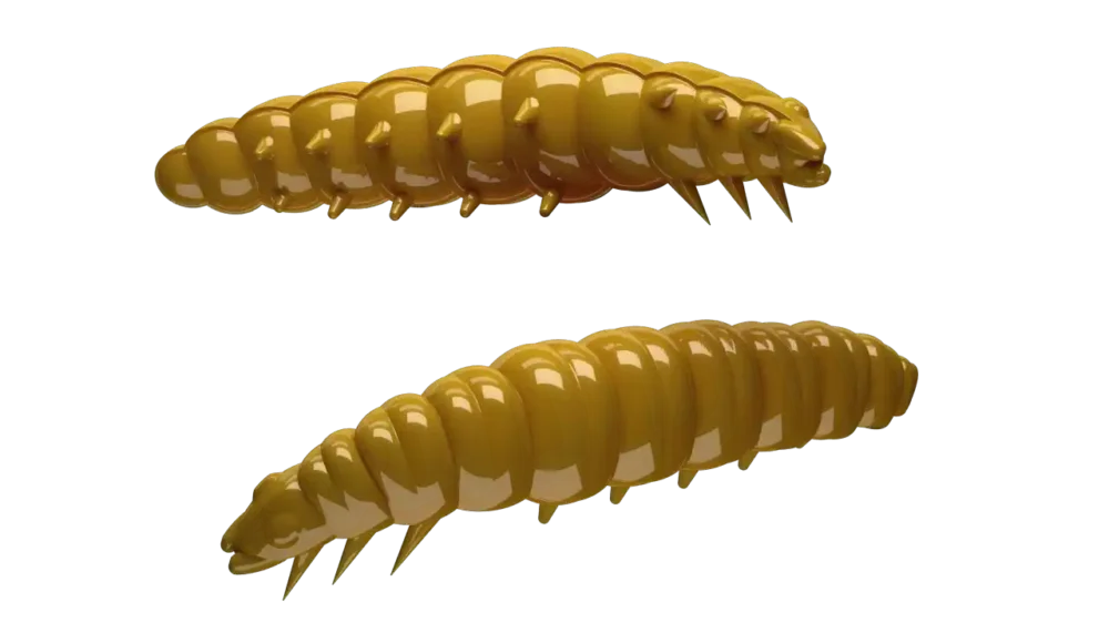 Zertifiziert Libra Lures Larva 30 Cheese 3cm 036 - coffee milk