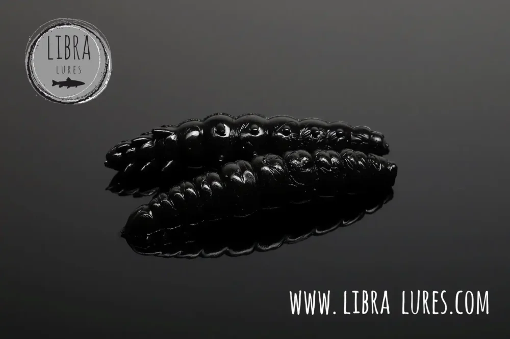 Libra Lures Larva 30 Knoblauch 3cm 040 - black Billig