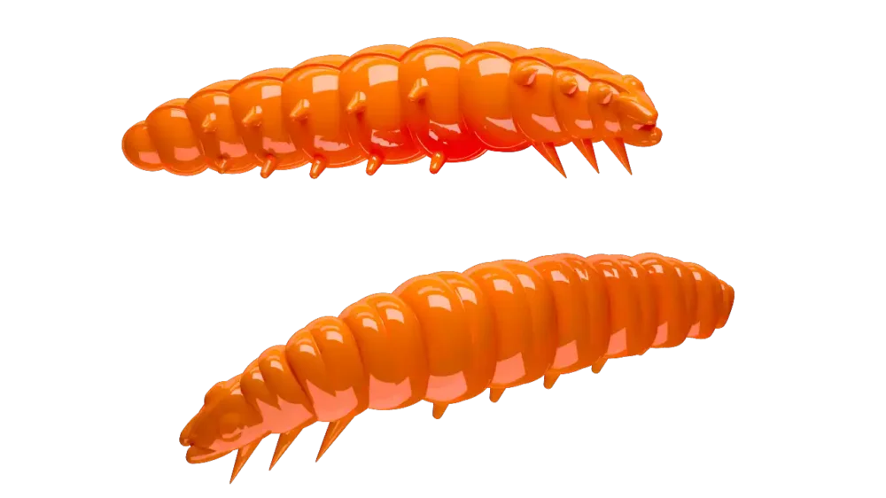 Mega-Angebot Libra Lures Larva 45 Knoblauch 4,5cm 011 - hot orange