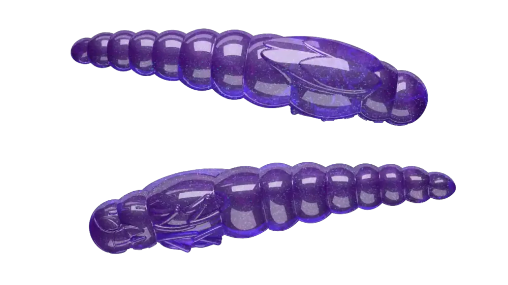 Libra Lures Largo Slim 28 Cheese 2,8cm 020 - purple with glitter Markenprodukt