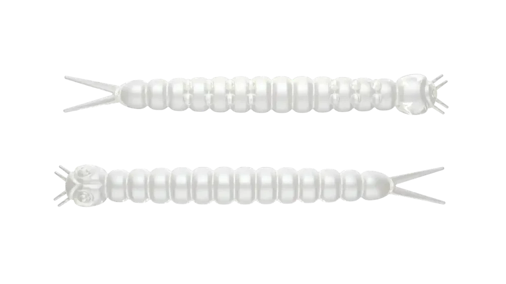 Libra Lures Slight Worm 38 Cheese 3,8cm 004 - silver pearl Highlight