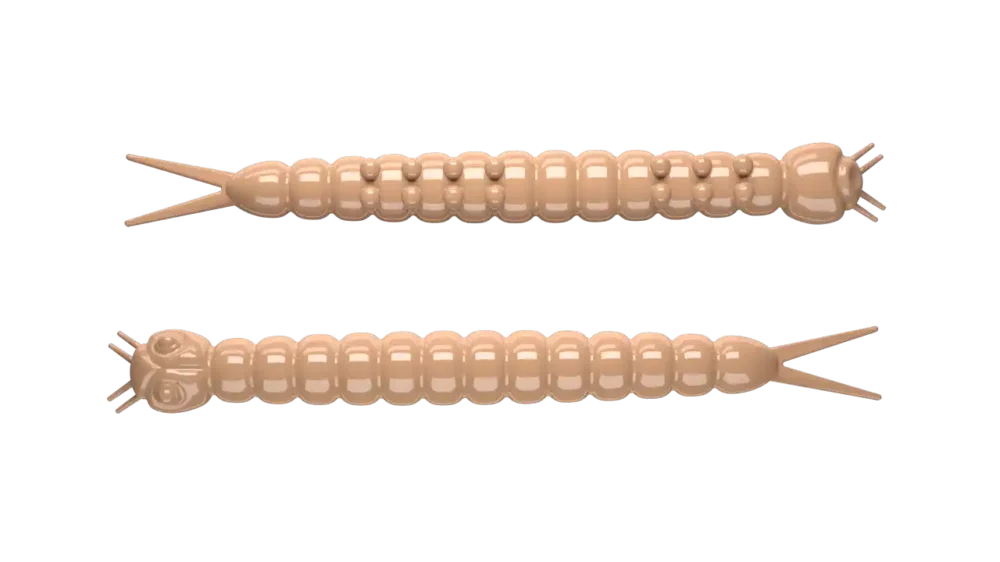 Libra Lures Slight Worm 38 Cheese 3,8cm 035 - pellets Nur Für Kurze Zeit