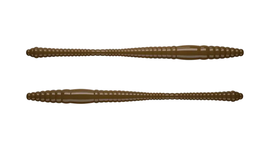 Letzte Chance Libra Lures Dying Worm 80Cheese 8cm 038 - brown