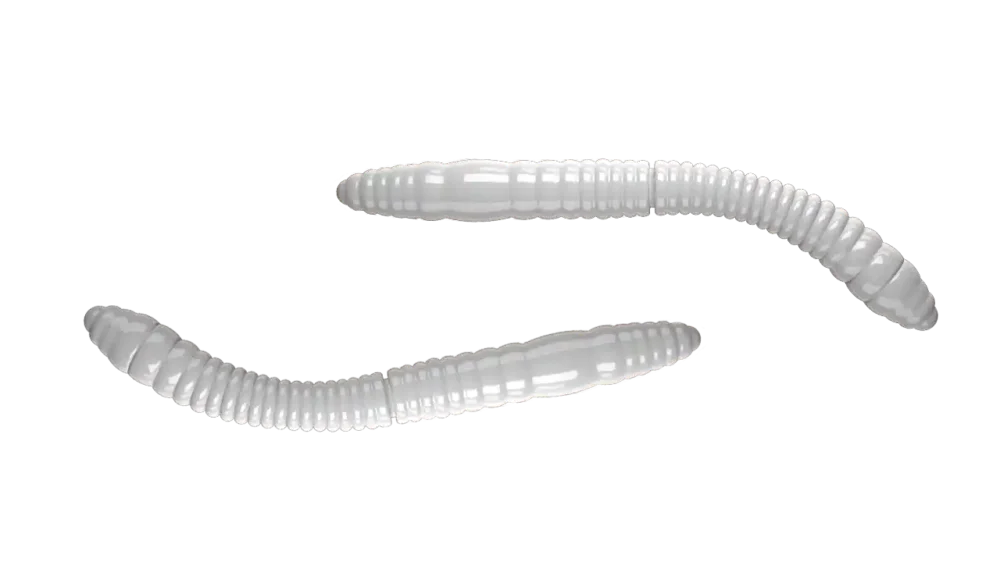 Libra Lures Fatty D'Worm Tournament 55 Cheese 5,5cm 001 - white Sale