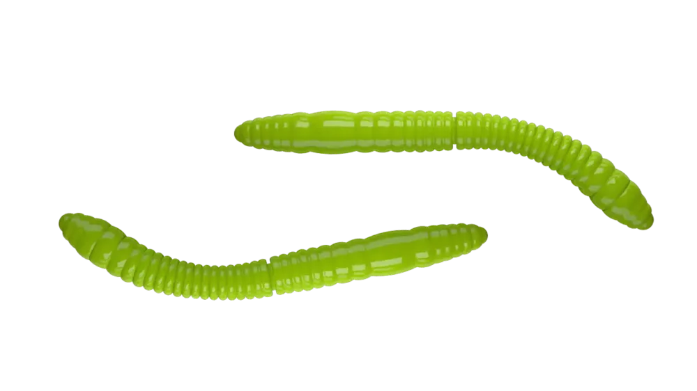 Libra Lures Fatty D'Worm Tournament 55 Cheese 5,5cm 027 - apple green Bestpreis