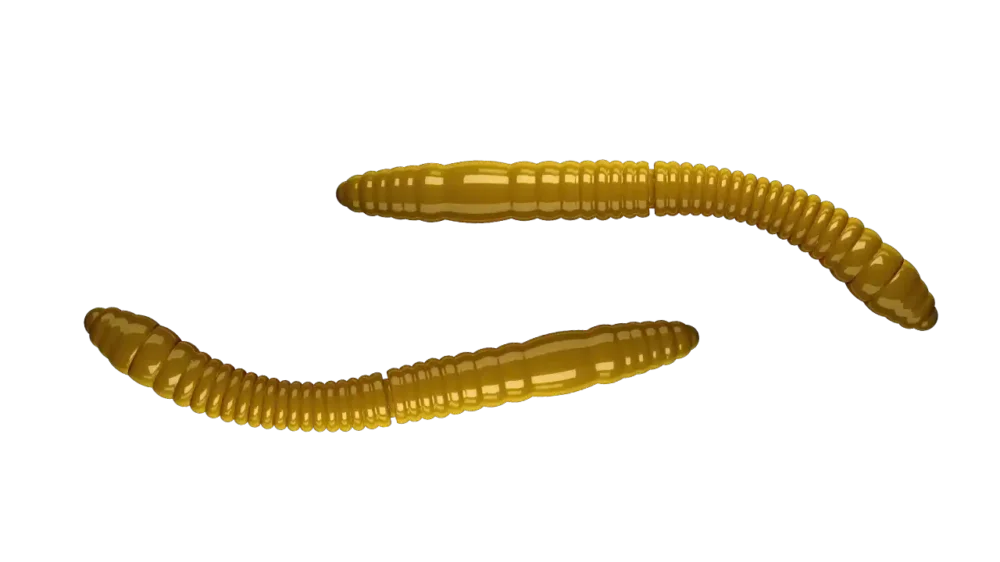 Meistverkauft Libra Lures Fatty D'Worm Tournament 55 Cheese 5,5cm 036 - coffee milk
