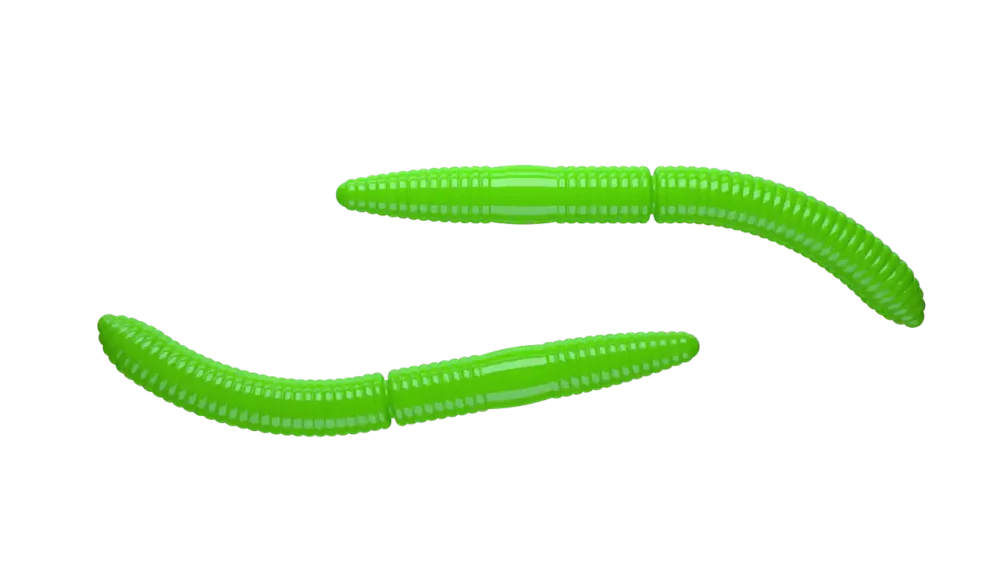 Preis Gesenkt Libra Lures Fatty D'Worm 65 Knoblauch 6,5cm 026 - hot green