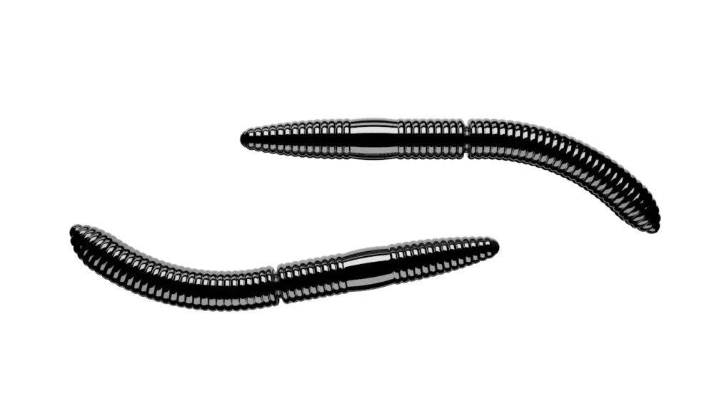 Libra Lures Fatty D'Worm 75 Cheese 7,5cm 040 - black Saisonangebot