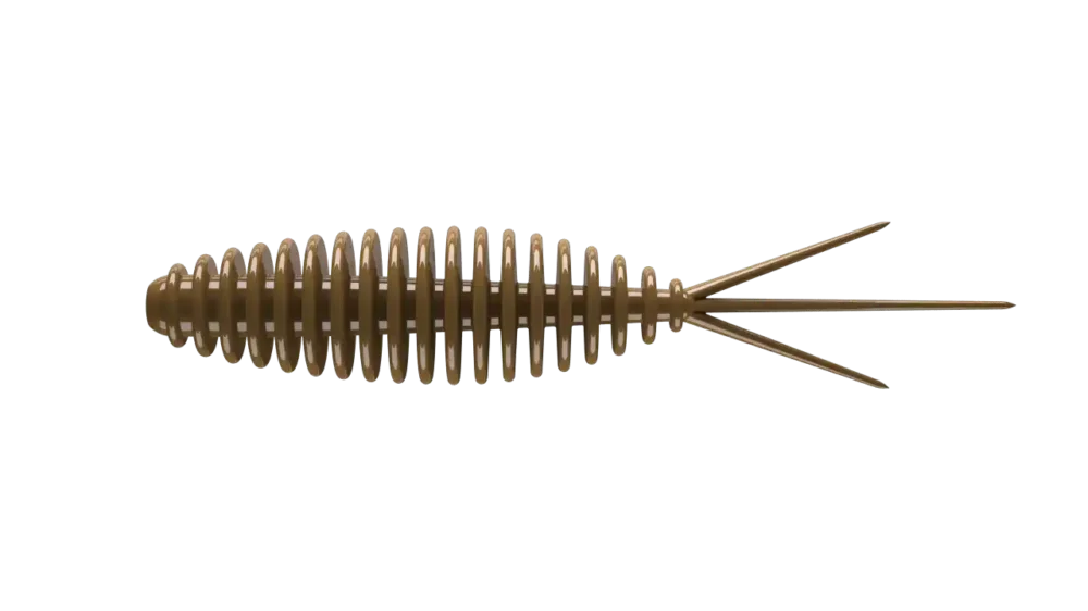 Neu Im Sortiment Libra Lures Turbo Worm 56 Cheese 5,6cm 038 - brown