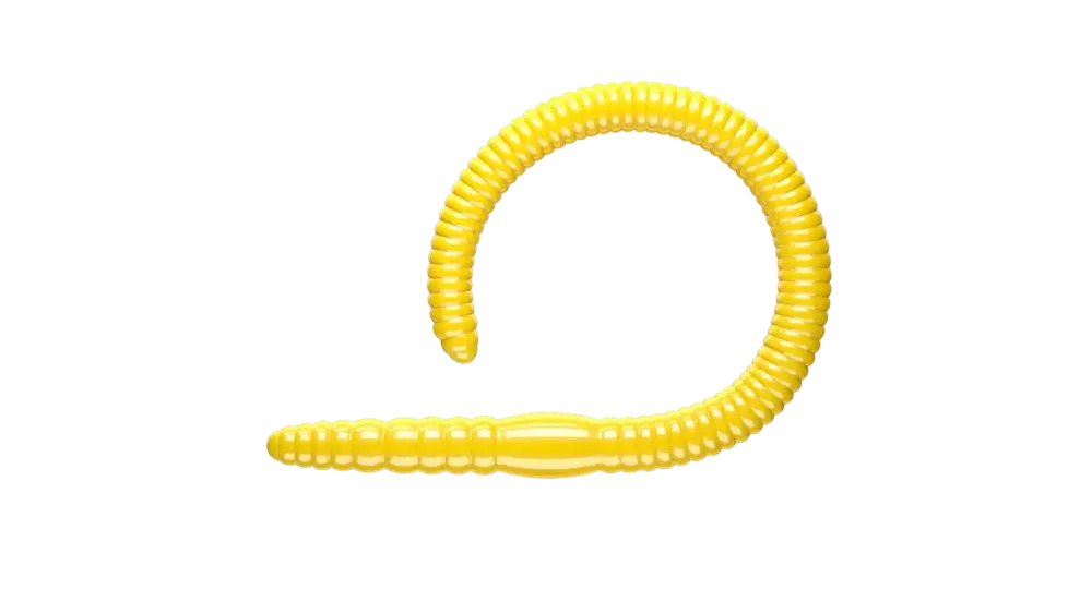 Libra Lures Flex Worm 95 Cheese 9,5cm 007 - yellow Sonderaktion