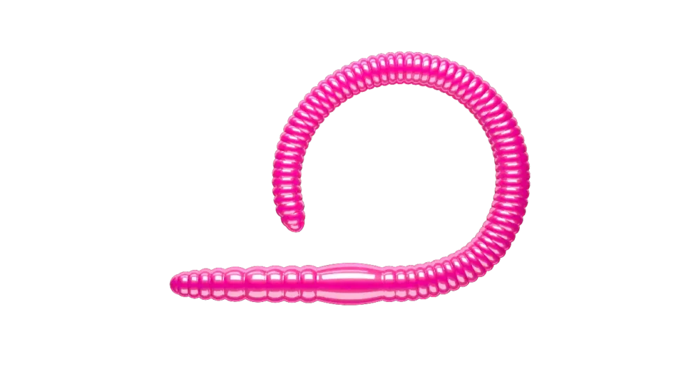 Geprüft Libra Lures Flex Worm 95 Cheese 9,5cm 019 - hot pink