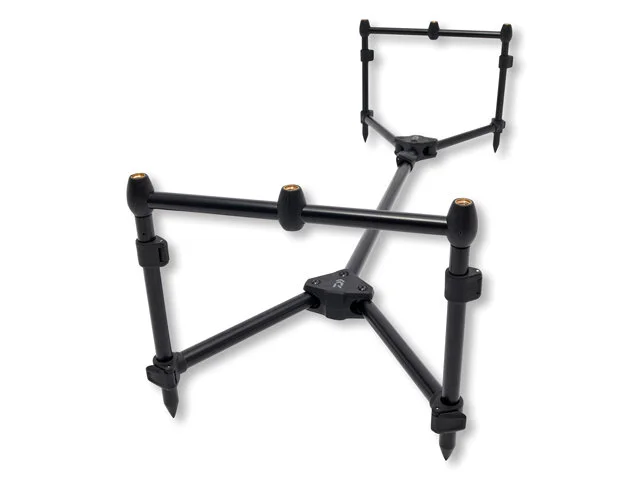 Preiswert Daiwa Black Widow Low Level 3er Rod Pod Rutenständer für Karpfenruten