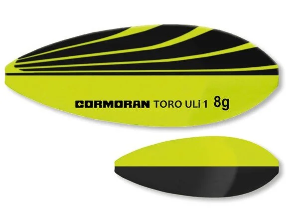 Direkt Vom Hersteller Cormoran Innerline Trout Spoon Toro ULi 1 - 4.0 chartreuse/bl. Forellenblinker
