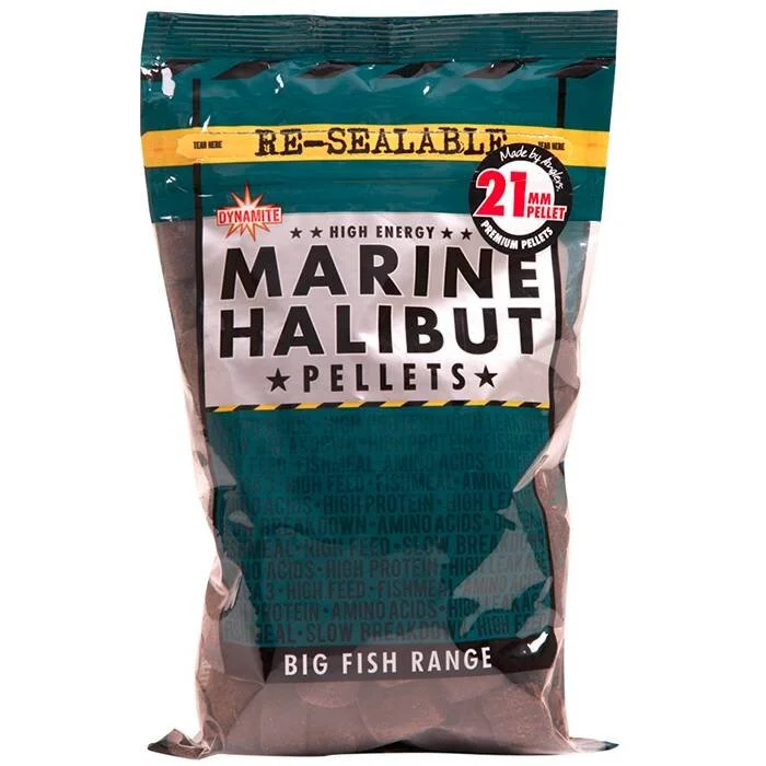 Dynamite Baits Marine Halibut Pellets 21mm 900g vorgebohrt Wochenendangebot