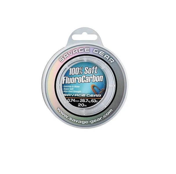 Preis Gesenkt Savage Gear Soft Fluoro Carbon Schnur 0,26mm 50m 4,7kg 10,3lb