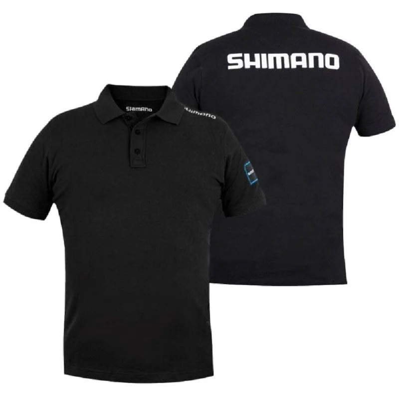 Shimano Polo Shirt Black versch. Größen Mega-Angebot