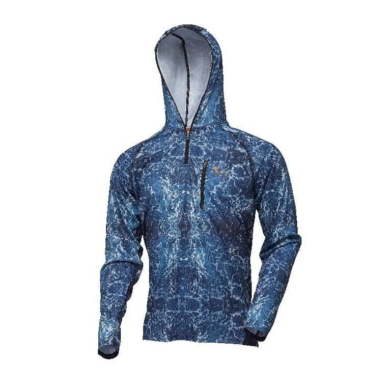 Markenprodukt Savage Gear Salt UV Hoodie Pullover Sonnenschutzbekleidung UV Shirt alle Größen