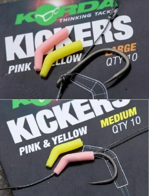 Korda Yellow / Pink Kickers Small Neu