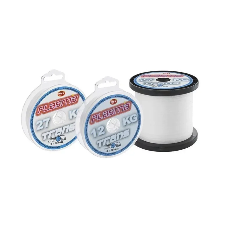 Wochenendangebot WFT Plasma KG Lazer Skin Trans 0,26mm 600m 31Kg white geflochtene Schnur Sale
