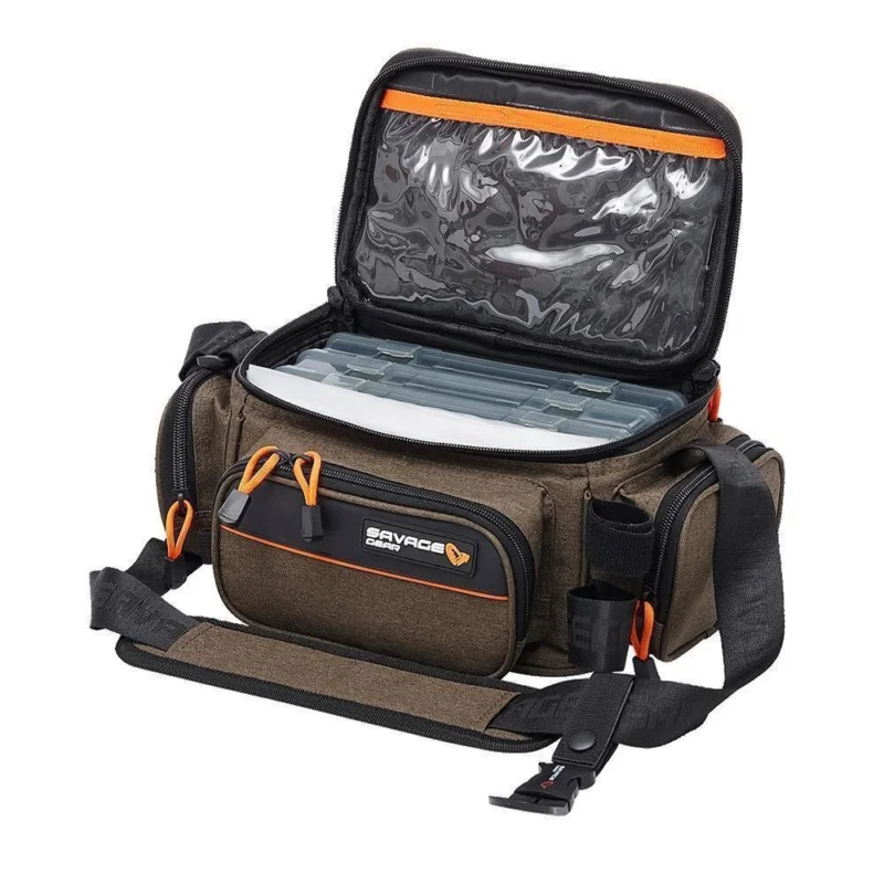 Preis Gesenkt Savage Gear SYSTEM BOX BAG M 3 BOXES 5 BAGS 20X40X29CM 12L