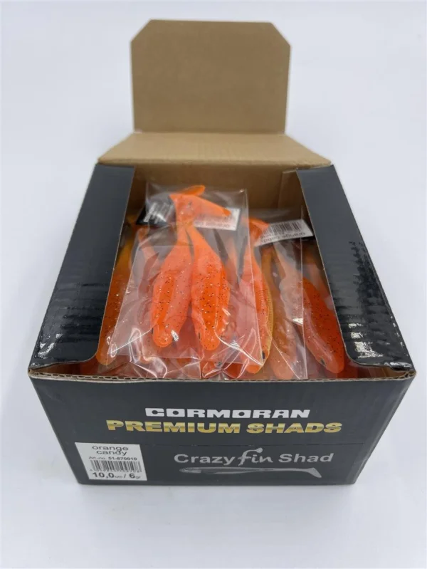 Cormoran Gummifische Bulk Crazy Fin Shad 10cm OC Gummiköder 40 Stück Angebot