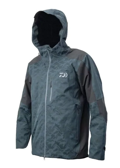 Daiwa Rainmax Jacket Steel Grey Gr. XXL Regenjacke atmungsaktiv Bestseller
