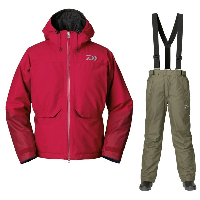 Daiwa GT Goretex Winter Suit Red Gr. XXXL Thermoanzug Winteranzug Angelanzug Top-Angebot