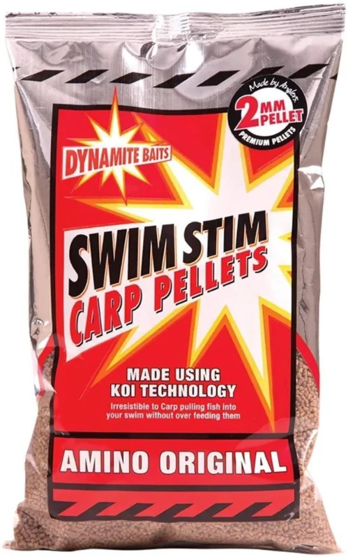 Top-Preis Dynamite Baits Swim Stim Amino Pellets 6mm 900g Karpfenpellets für Spod Mixe