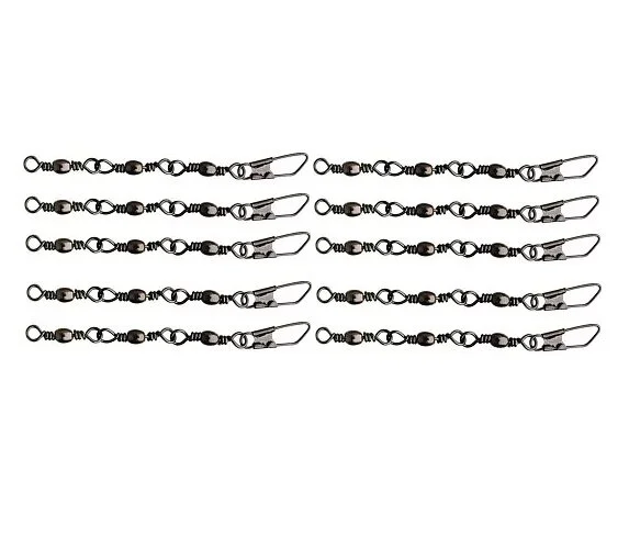 Spro Barrel 3-Fach Wirbel mit Karabiner #018 10 Stück Top-Angebot
