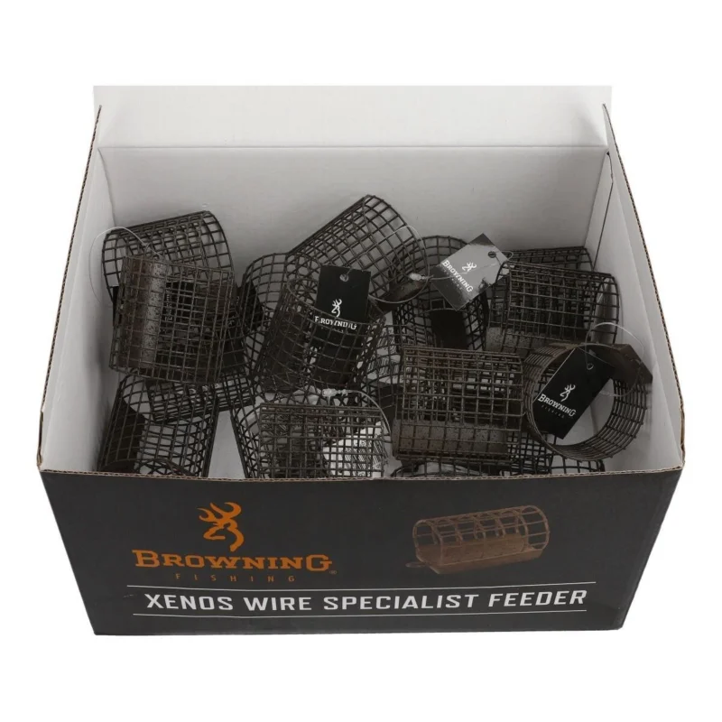 20x Browning Futterkorb 50g Xenos Wire Specialist Feeder Ø 5,0cm L: 5,0cm Bulk XXL Packung Günstig