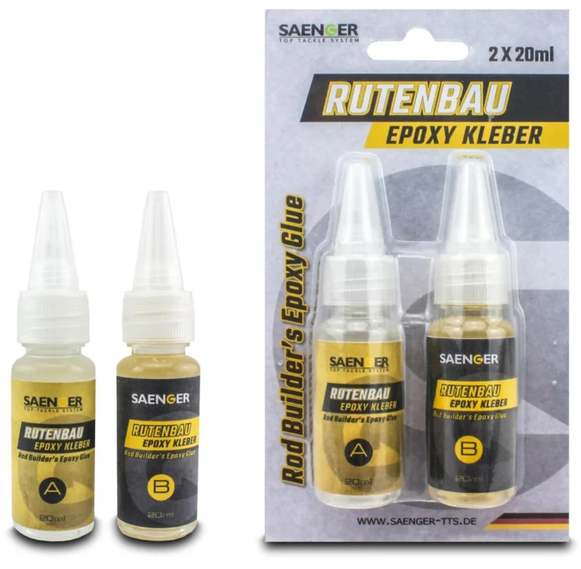 Meistverkauft Sänger Rutenbau Epoxy Kleber 2x20ml