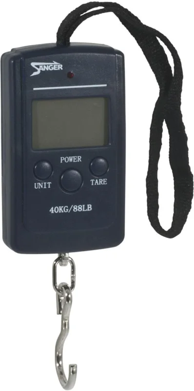 SAENGER Digital Fischwaage 40kg Neu Im Sortiment