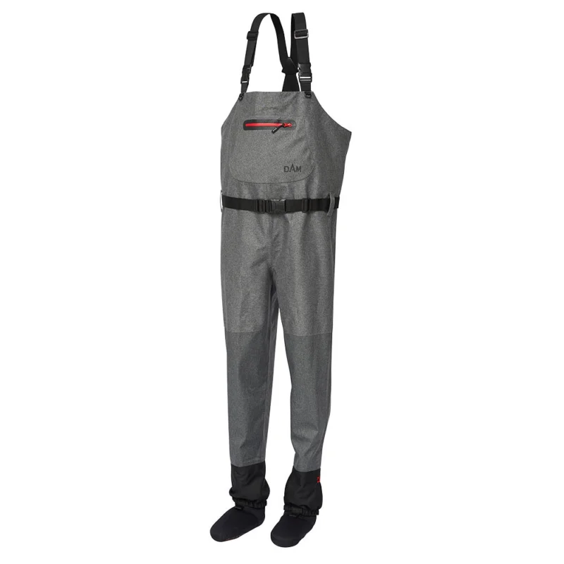 DAM Comfortzone Breathable Chestwader Gr.L 41-44 Wathose atmungsaktiv & wasserdicht Heißes Angebot