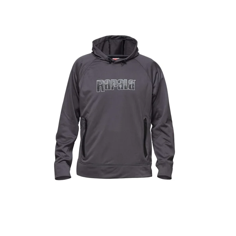 Billig Rapala Splash Hoodie Gr. S Grey Pullover
