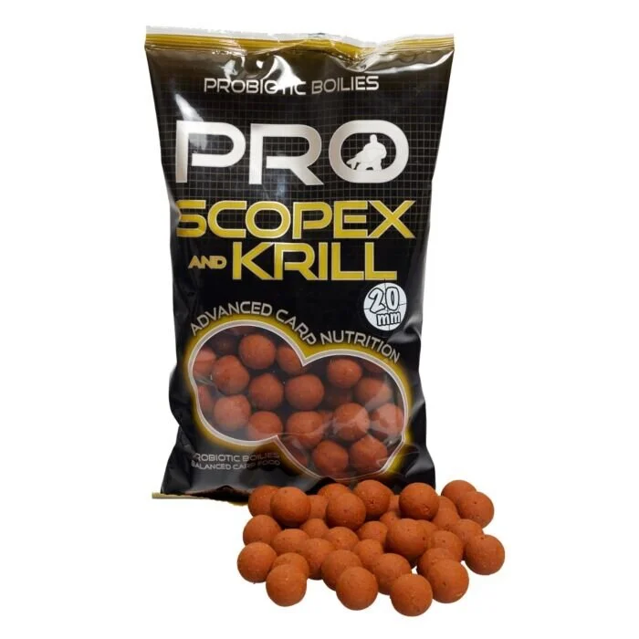Starbaits Probiotic Scopex & Krill 30mm Boilies 800g Big-Balls Karpfenköder Angebot