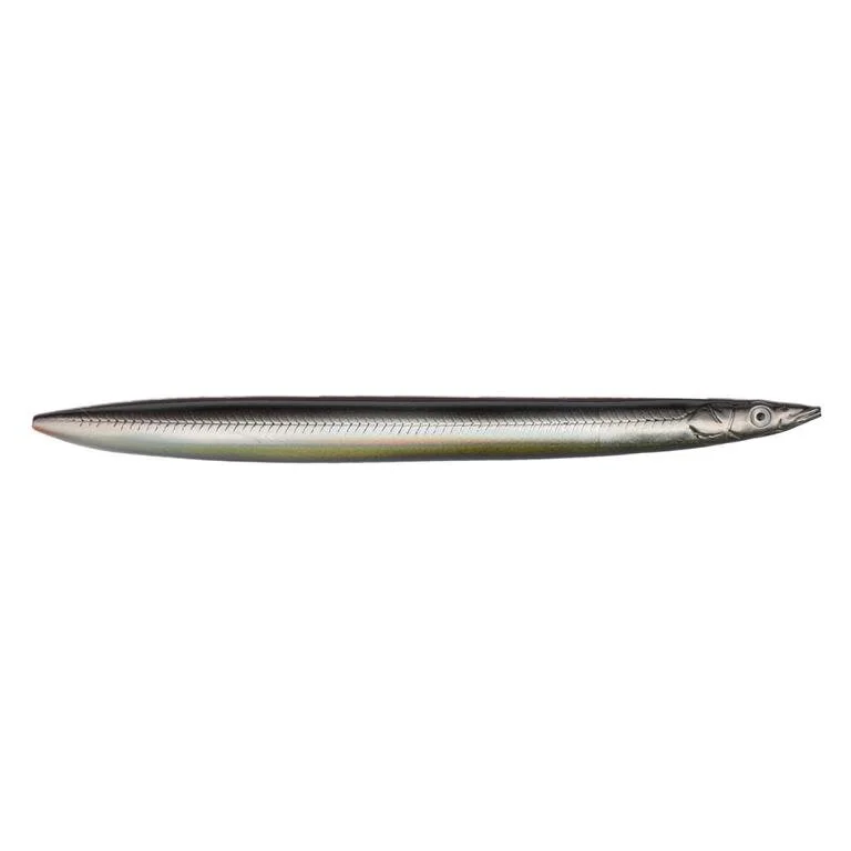 Savage Gear Line Thru Sandeel 125mm 19g 04-Black Ghost Letzte Chance