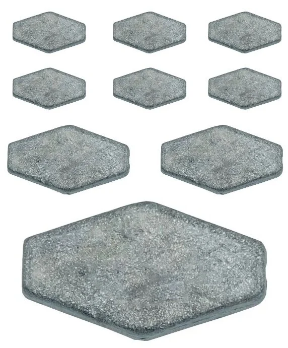 Corofish Sechskantblei mit Loch 10g - 100g Angelbleie Angebot
