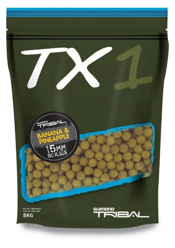 Shimano TX1 Boilies Banana & Pineapple 24mm 5Kg Karpfen Köder Schnäppchen