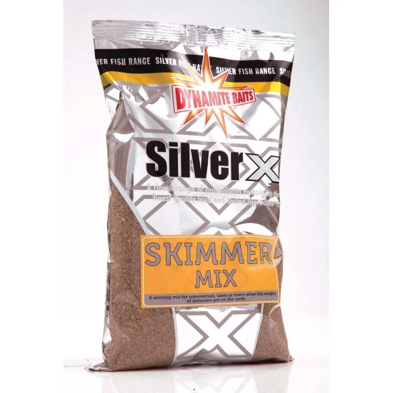 Dynamite Baits Silver X Skimmer Mix 1kg Feederfutter Grundfutter Feeder Futter Abverkauf