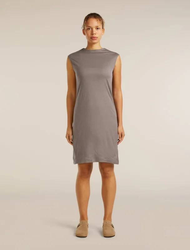 W's Merino 200 Granary Sleeveless Dress Preisreduziert