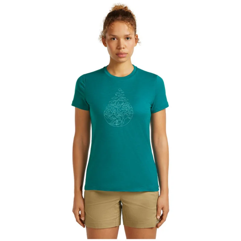 W's Merino 150 Tech Lite SS Tee Hike Path Jetzt Kaufen