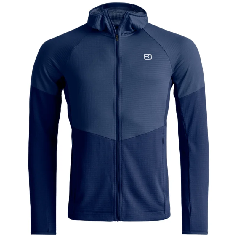 Fleece Light Grid Hoody Abverkauf
